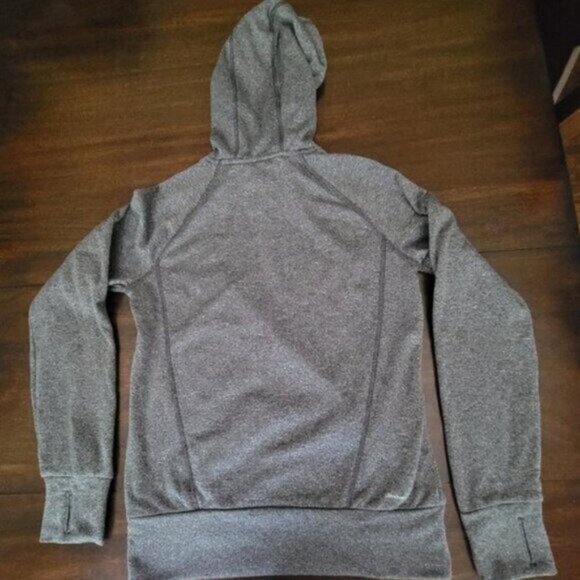 adidas Ultimate Gray Hoodie Climawarm Women's Small - Picture 8 of 10
